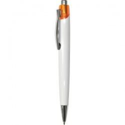 SL2304 Ручка автоматическая бело-оранжевая