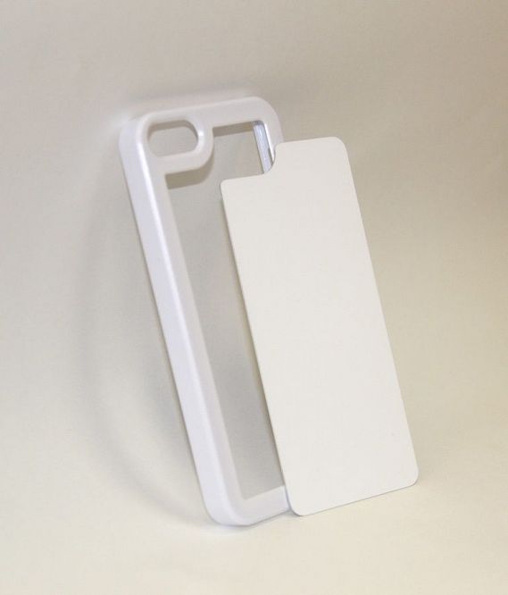Чехол для Iphone 5 для сублимации, пластиковый (белый)